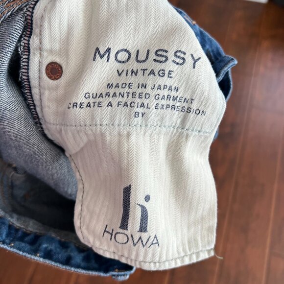 Moussy Jeans sz 24 Vintage cut Howa wash - Picture 3 of 8